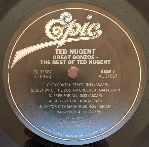 Great Gonzos! - The Best Of Ted Nugent