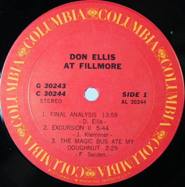 Don Ellis At Fillmore