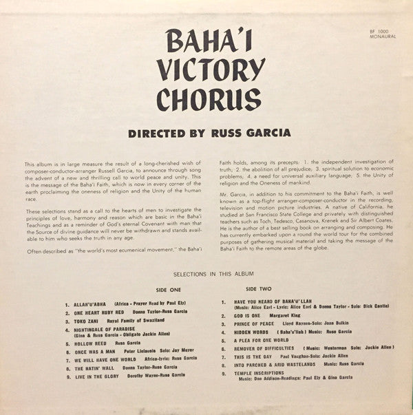 Baha'i Victory Chorus