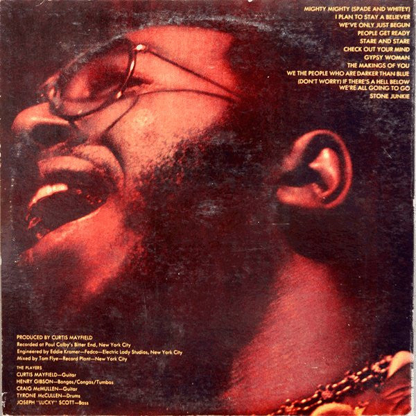 Curtis Mayfield - Curtis / Live!