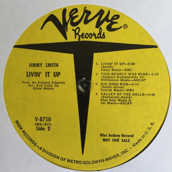 Jimmy Smith - Livin' It Up!