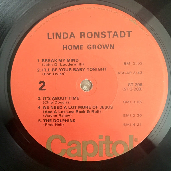 Linda Ronstadt - Hand Sown... Home Grown