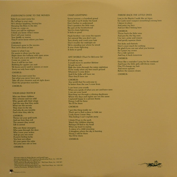 Steely Dan - Katy Lied