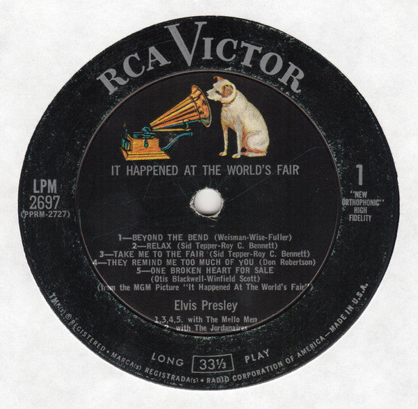 Elvis Presley - It Happened At The World's Fair