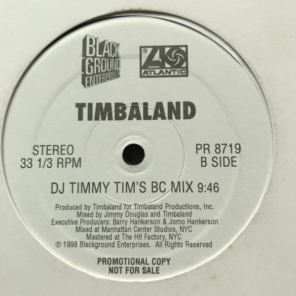 Timbaland - DJ Timmy Tim’s BC Mix