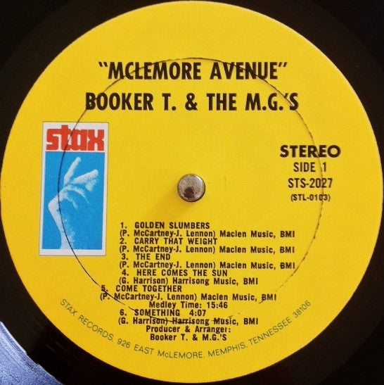 Booker T & The MG's - McLemore Avenue
