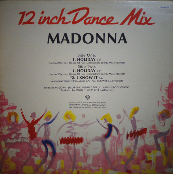 Madonna - Holiday / I Know It