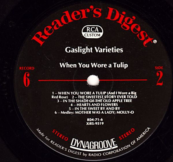 Gaslight Varieties, The Happy Music Of The Gay Nineties