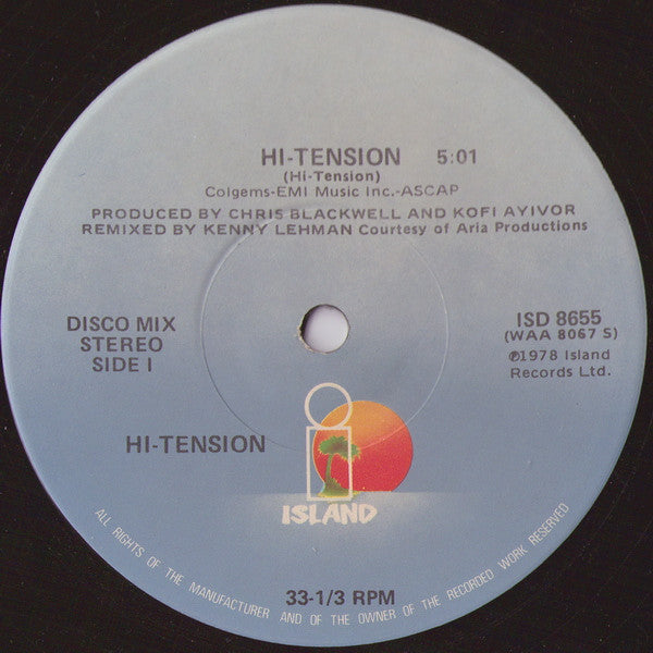 Hi-Tension / Girl I Betcha