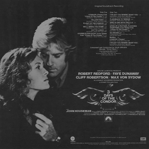 3 Days Of The Condor (Original Soundtrack Recording)