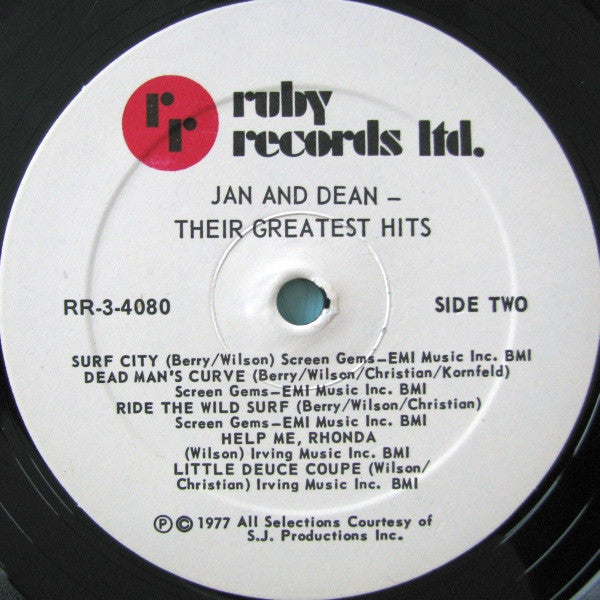 The Jan & Dean Story - Their Greatest Hits