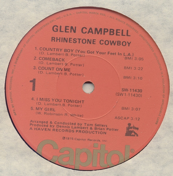 Glen Campbell - Rhinestone Cowboy