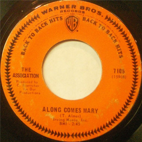 Along Comes Mary / Cherish