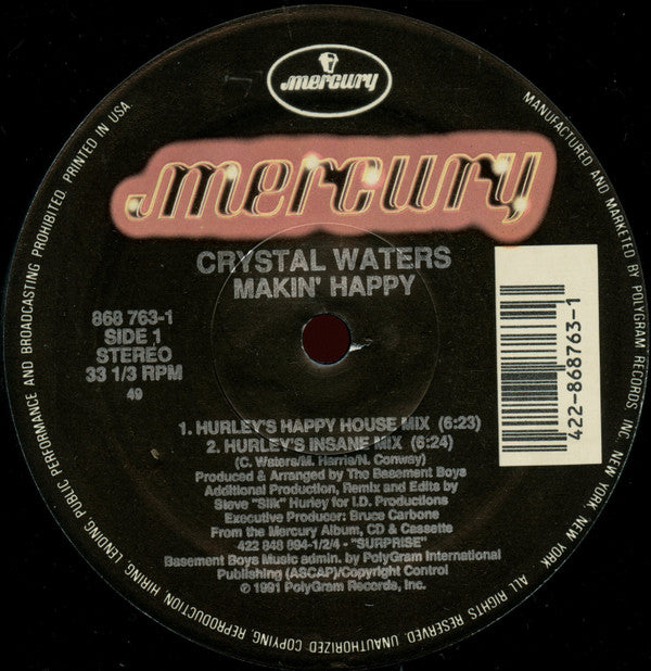 Crystal Waters - Makin' Happy