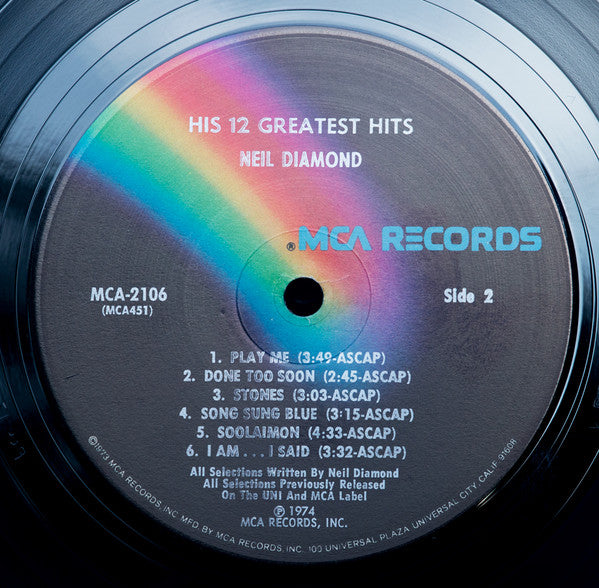 His 12 Greatest Hits