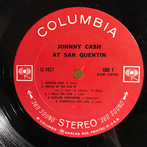 Johnny Cash At San Quentin