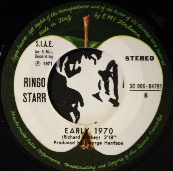 It Don't Come Easy / Early 1970 by Ringo Starr – Record Selector
