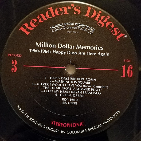 Million Dollar Memories