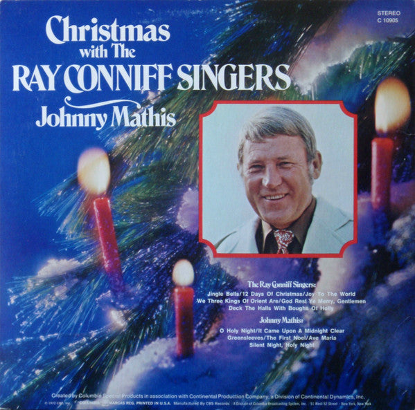 Christmas With Johnny Mathis And The Ray Conniff Singers / Christmas With The Ray Conniff Singers And Johnny Mathis