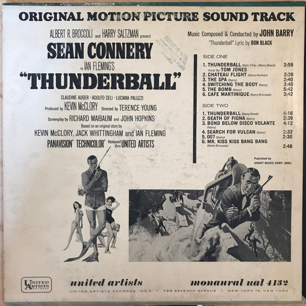 Thunderball (Original Motion Picture Soundtrack)