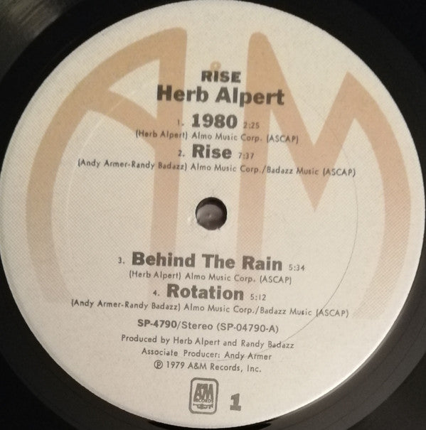 Herb Alpert - Rise