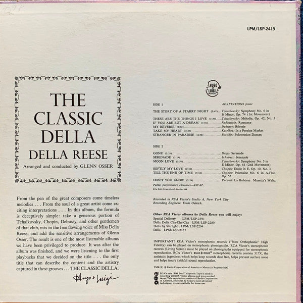 Della Reese - The Classic Della