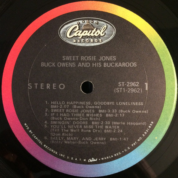 Buck Owens And His Buckaroos - Sweet Rosie Jones