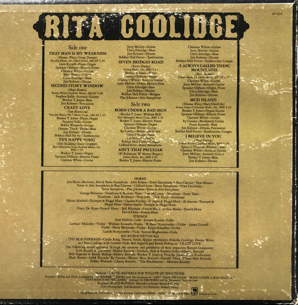 Rita Coolidge