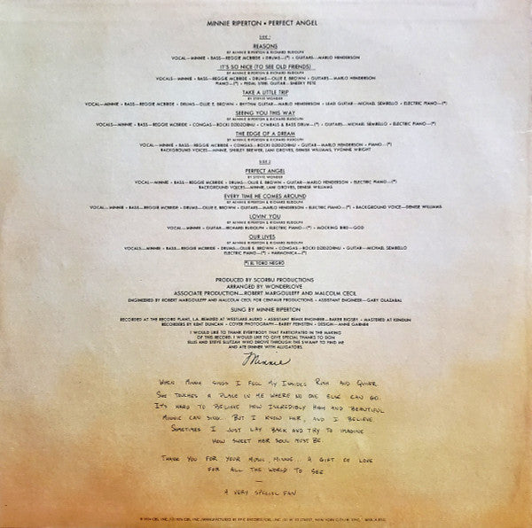 Minnie Riperton - Perfect Angel