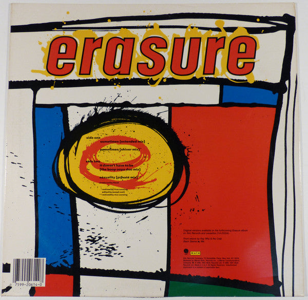 Erasure - Sometimes