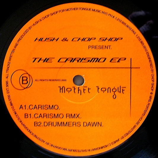 DJ Hush & Chop Shop - Carismo EP