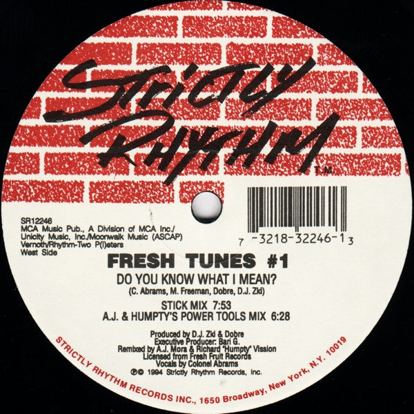 Fresh Tunes - Do You Know What I Mean?