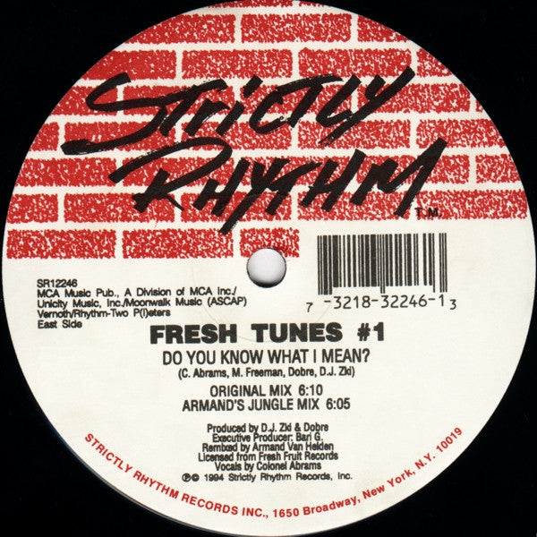 Fresh Tunes - Do You Know What I Mean?