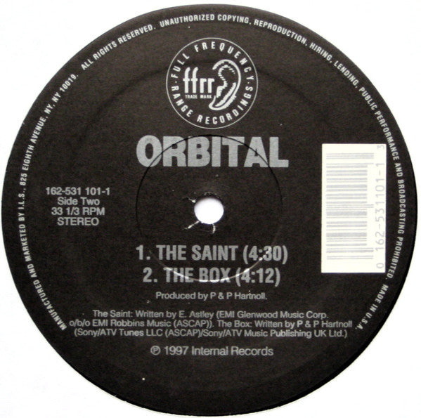 Orbital - The Saint