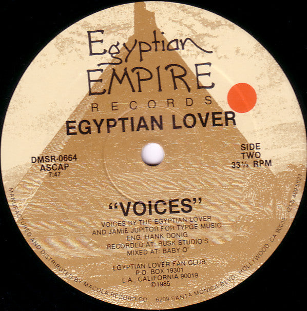 Egyptian Lover - Girls