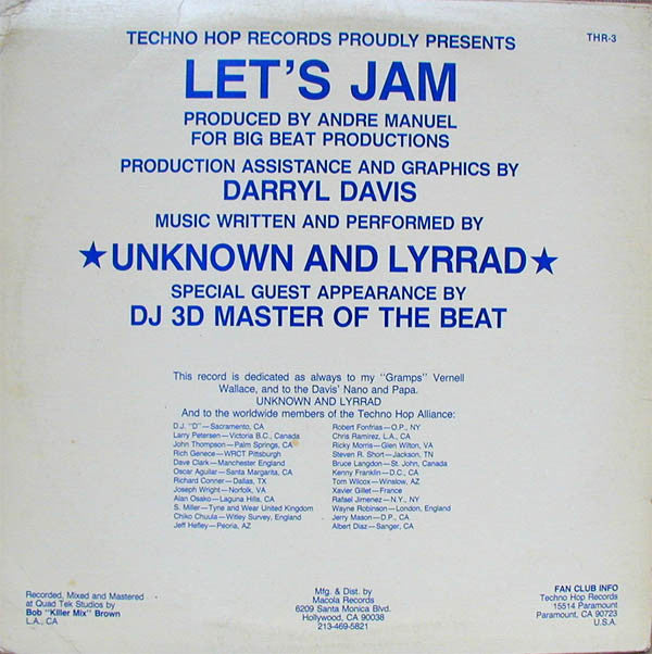 Unknown DJ, The - Let's Jam
