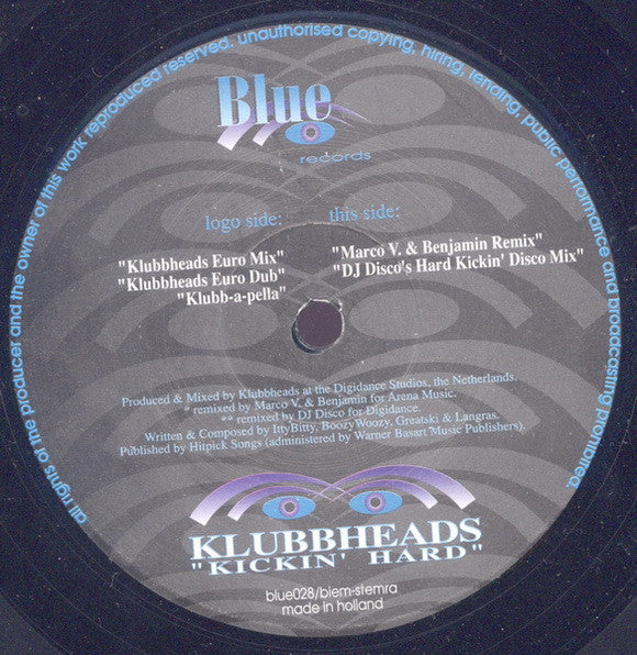 Klubbheads - Kickin' Hard