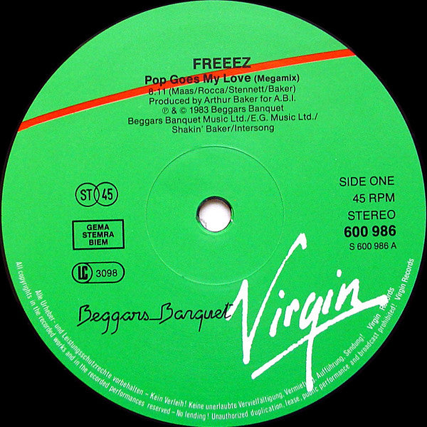 Freeez - Pop Goes My Love