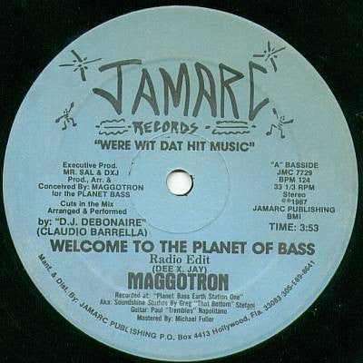 Welcome To The Planet Of Bass