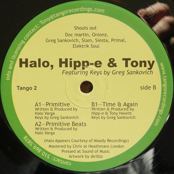 Halo / Hipp-E & Tony - Three To Tango